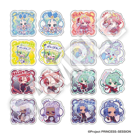 プリンセッション・オーケストラ_フレフレンズ 隨機貼紙（1包2枚） 全16款 【BOX／8包入】