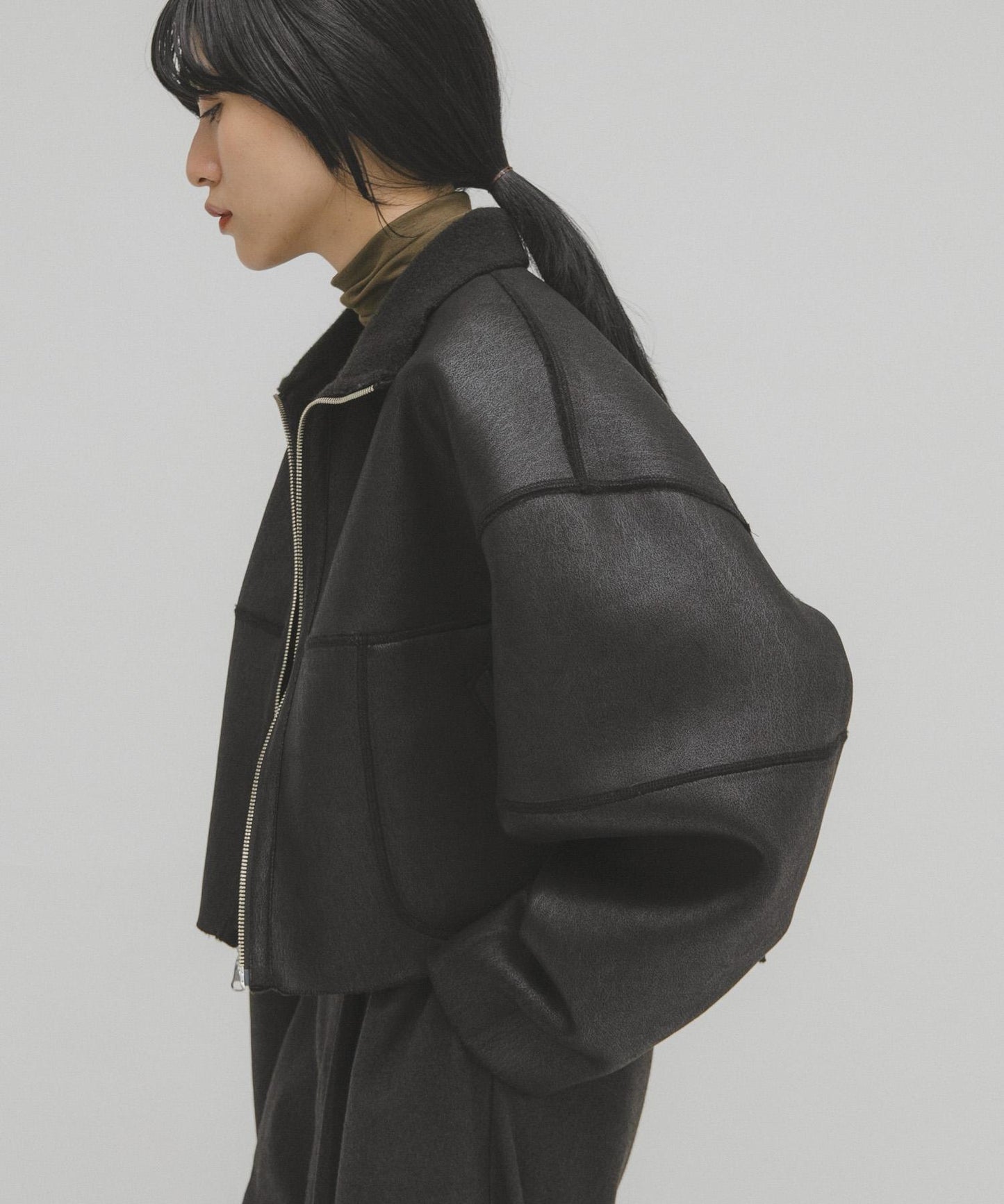 雙面羊羔絨夾克