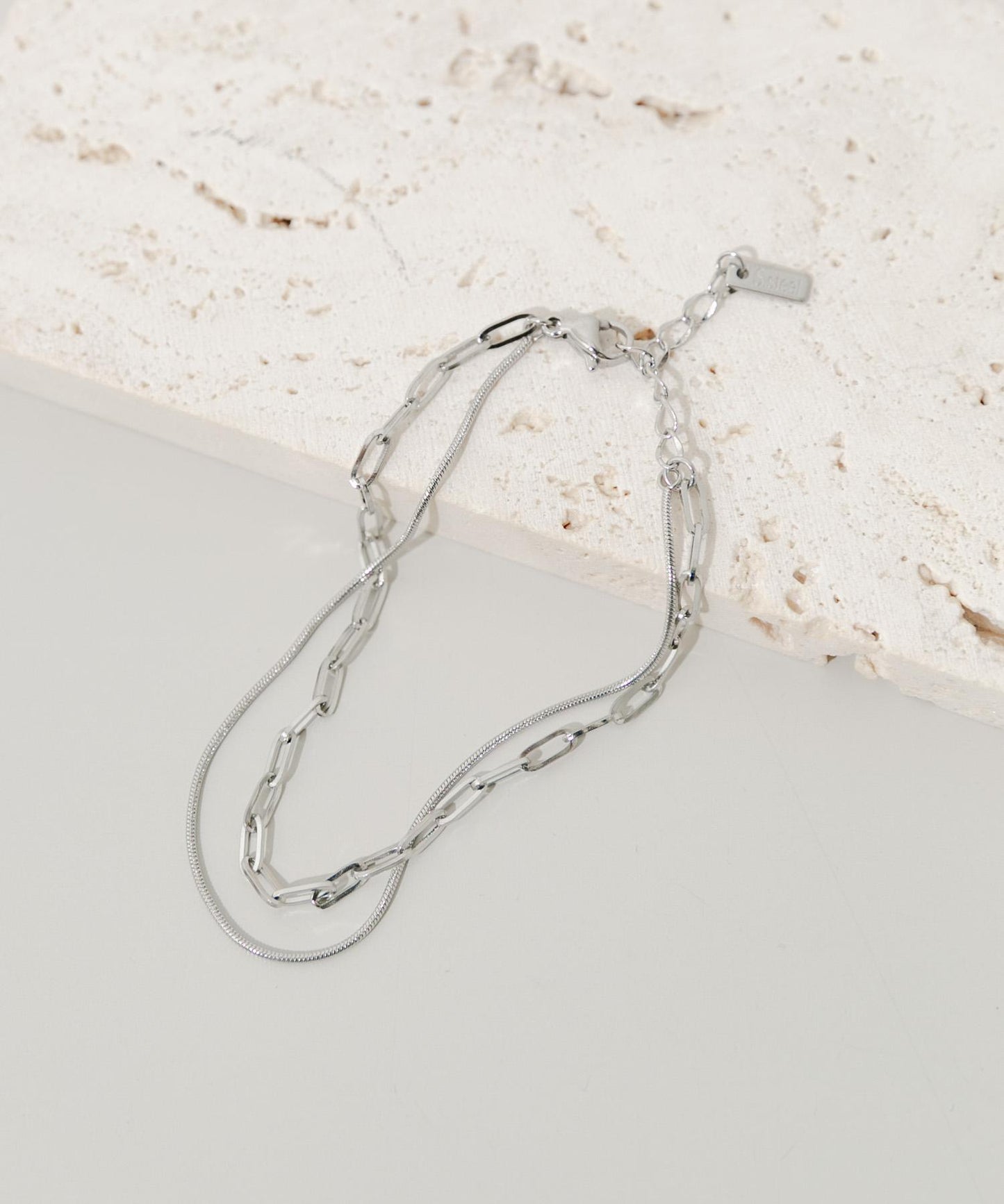 不鏽鋼設計鏈條手鍊