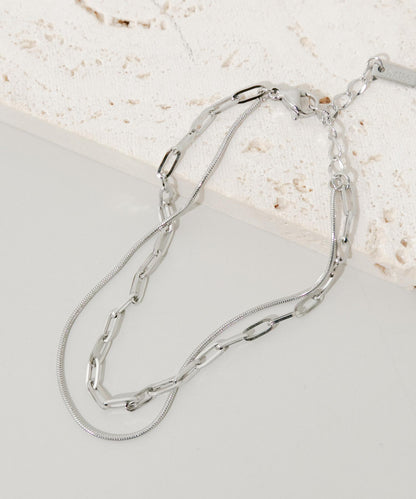 不鏽鋼設計鏈條手鍊