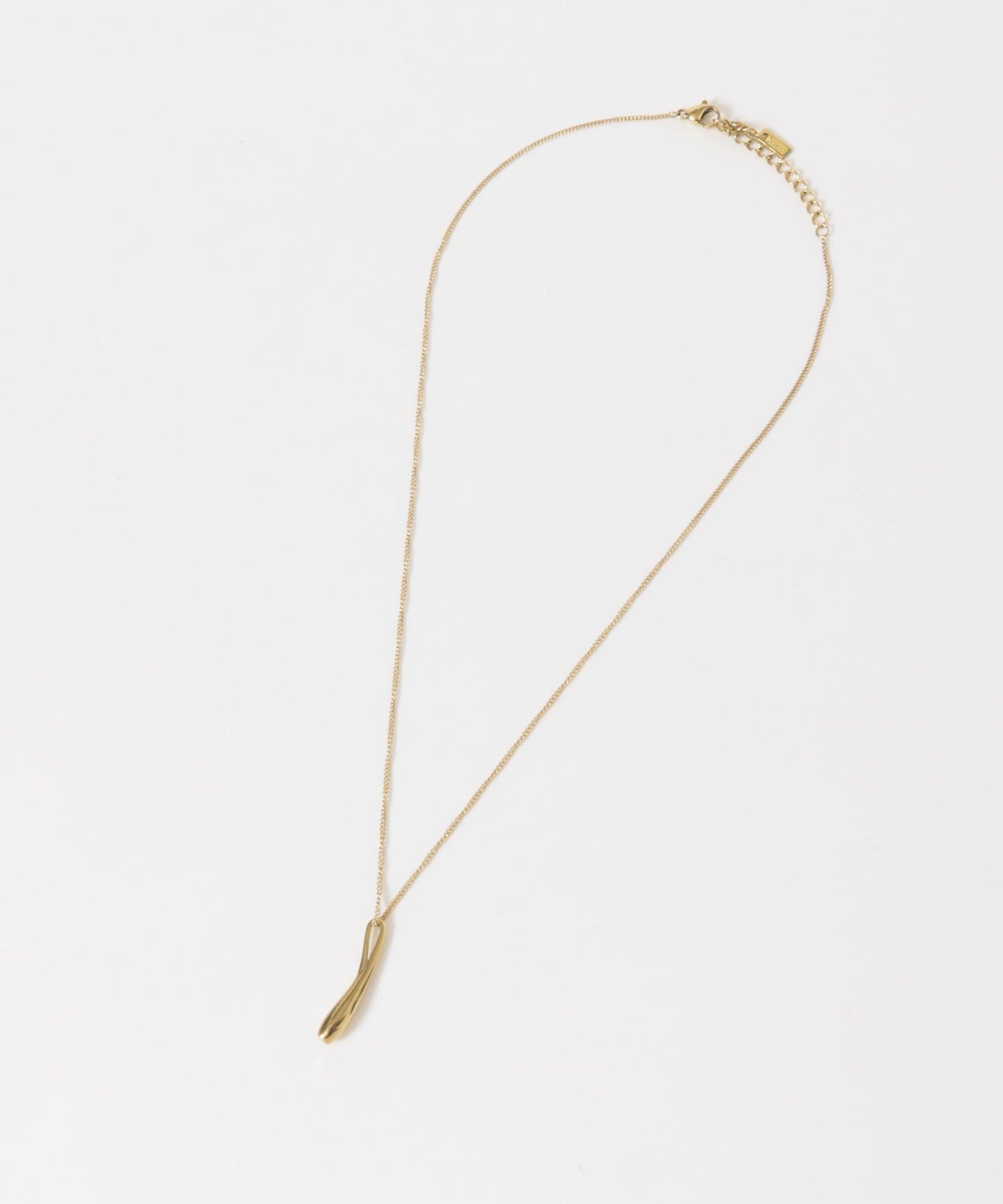 不鏽鋼漸變水滴吊墜項鍊