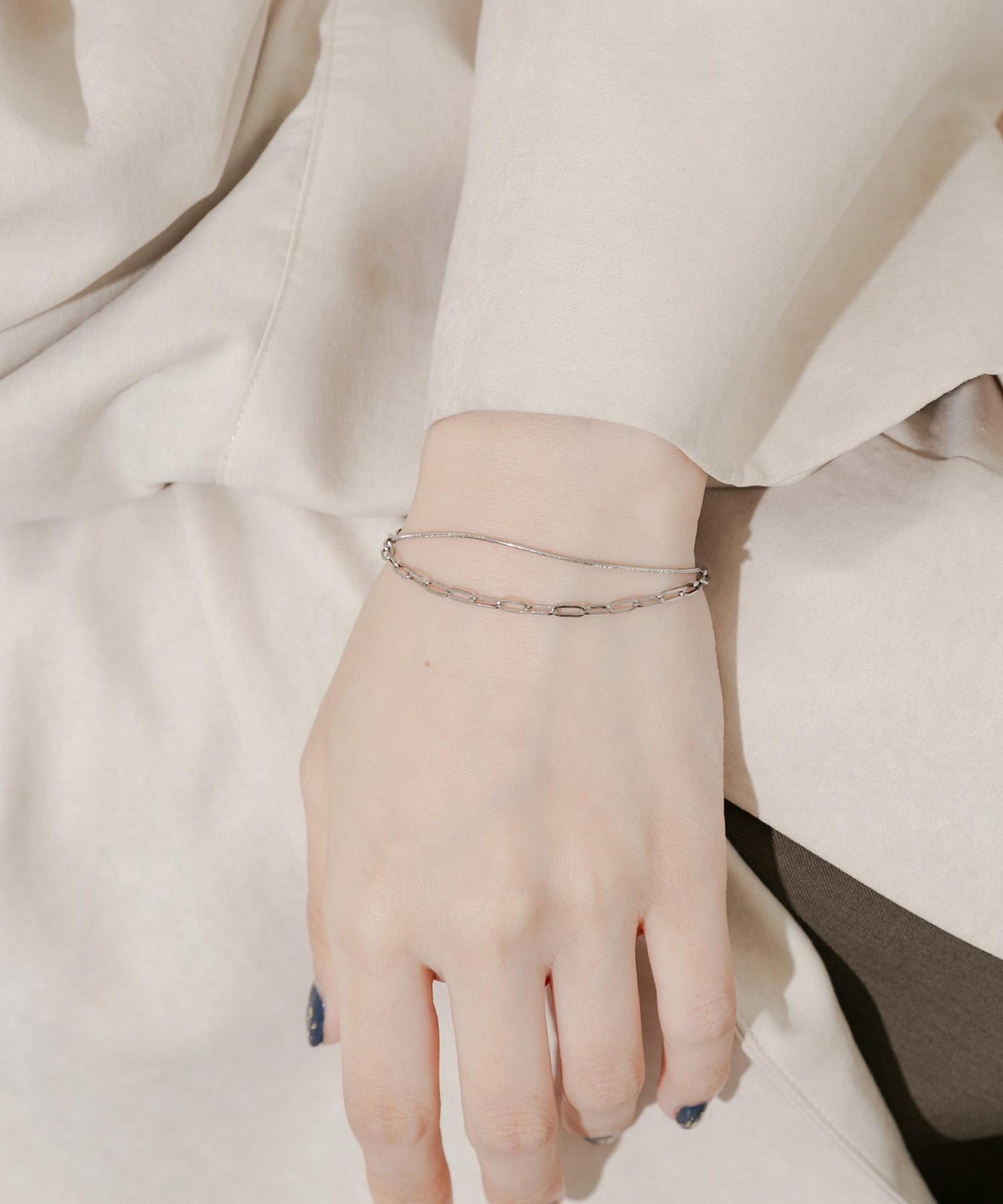 不鏽鋼設計鏈條手鍊