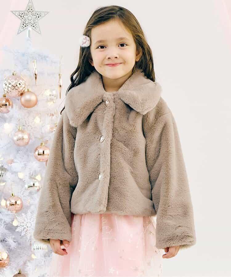 仿皮草短款夾克