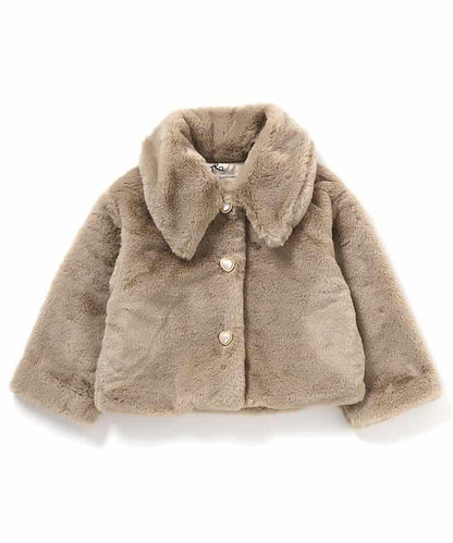 仿皮草短款夾克