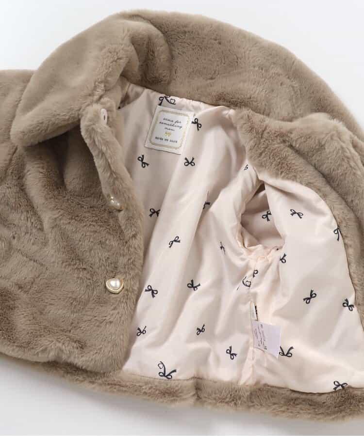 仿皮草短款夾克