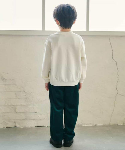 星形口袋燈芯絨長褲 10分丈