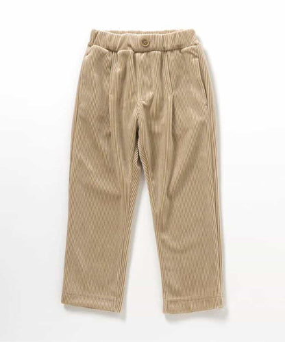 星形口袋燈芯絨長褲 10分丈