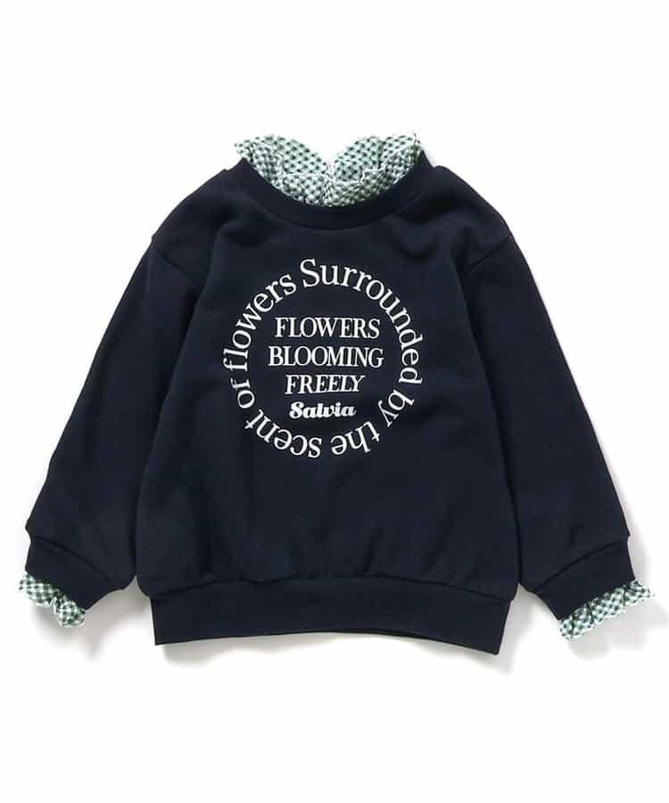 官網限定層次感標誌衛衣