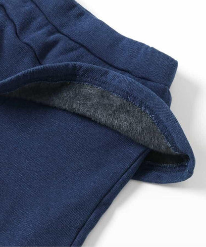 內層搖粒絨荷葉邊/7天穿搭風格褲子 十分褲