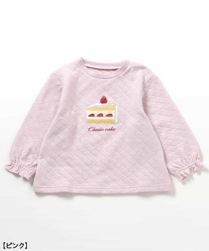 愛心&蛋糕圖案絎縫睡衣