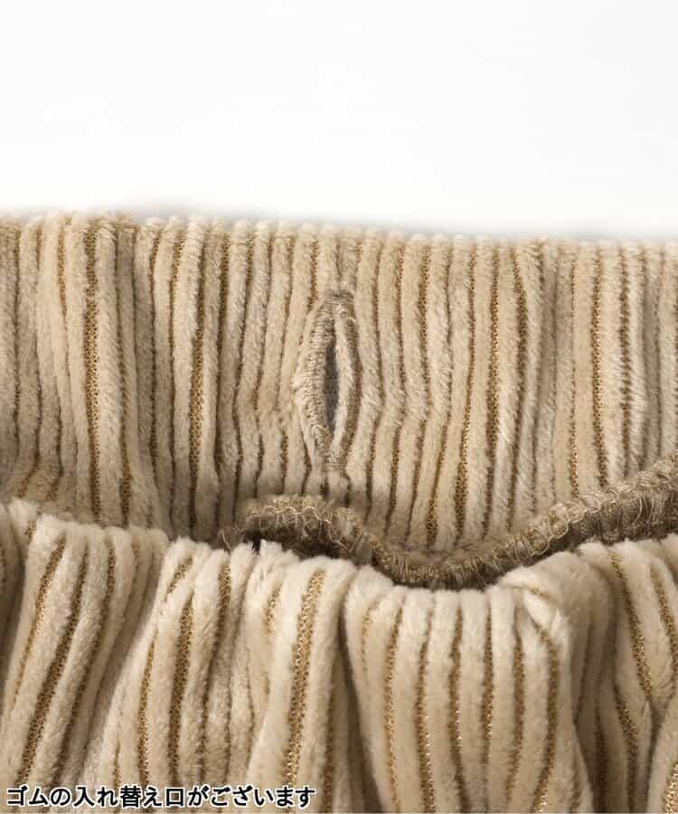 星形口袋燈芯絨長褲 10分丈