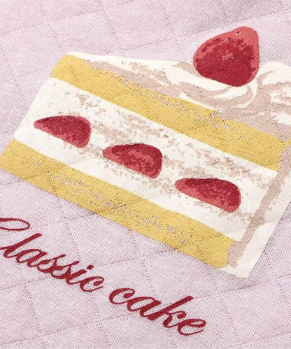 愛心&蛋糕圖案絎縫睡衣