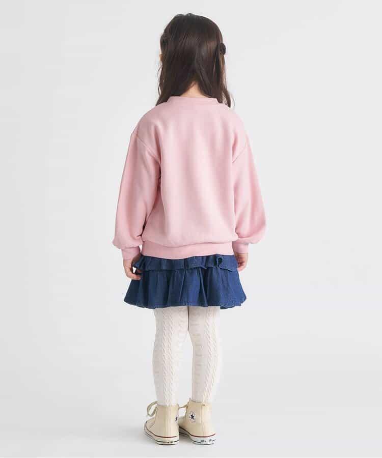 GIRLS轉印圖案衛衣