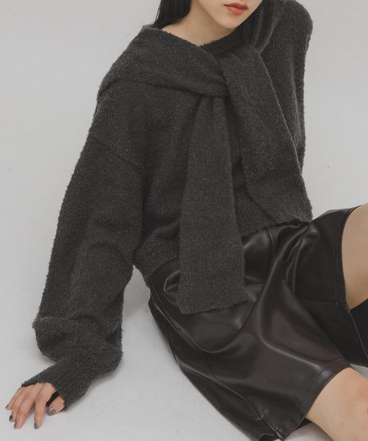 結飾層疊針織衫