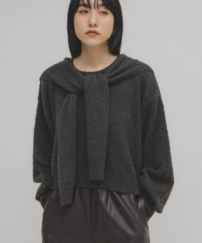 結飾層疊針織衫