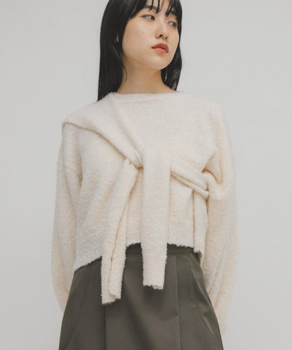 結飾層疊針織衫