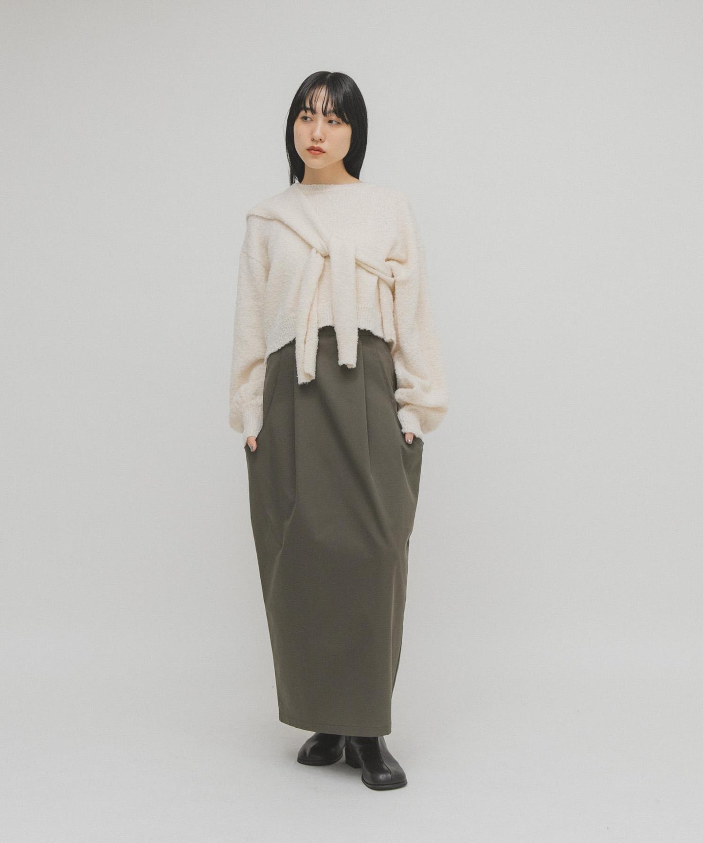 結飾層疊針織衫