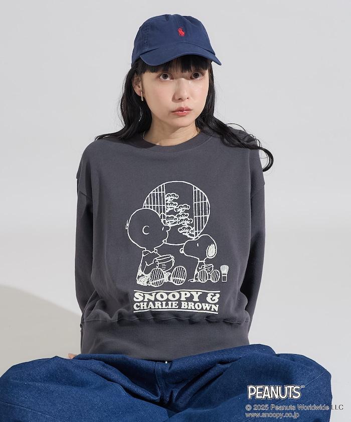 《PEANUTS》茶室印花衛衣