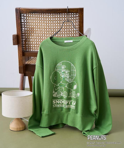 《PEANUTS》茶室印花衛衣