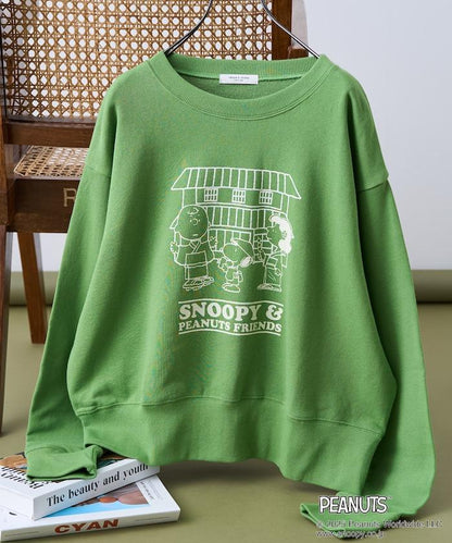 《PEANUTS》Travel with Friends衛衣