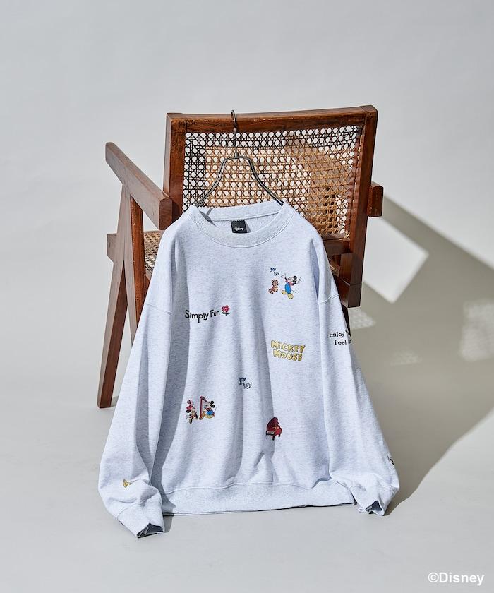 【MICKEY MOUSE】復古刺繡衛衣