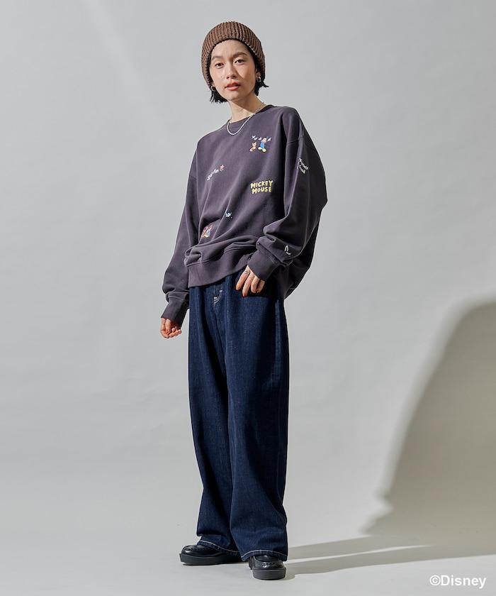 【MICKEY MOUSE】復古刺繡衛衣