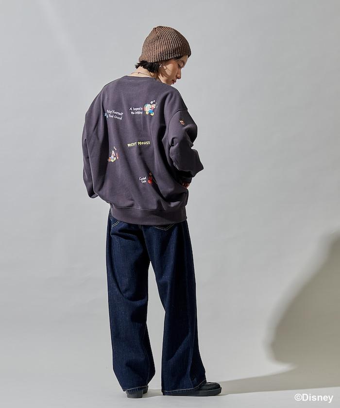 【MICKEY MOUSE】復古刺繡衛衣