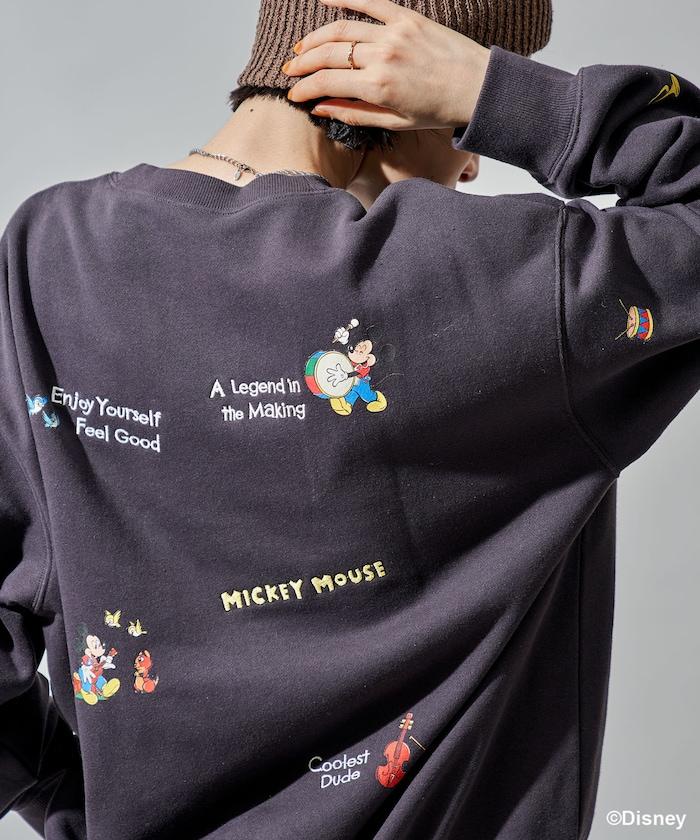 【MICKEY MOUSE】復古刺繡衛衣