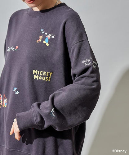 【MICKEY MOUSE】復古刺繡衛衣