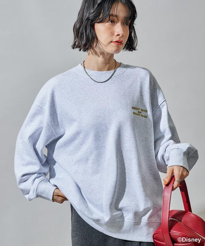 【MICKEY MOUSE】復古包袋印花衛衣