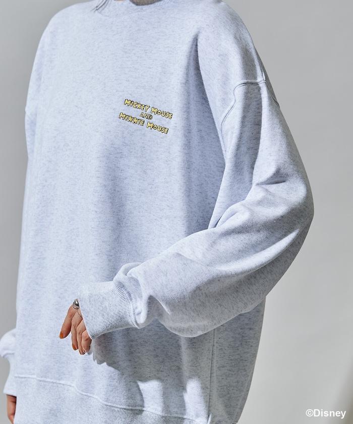 【MICKEY MOUSE】復古包袋印花衛衣