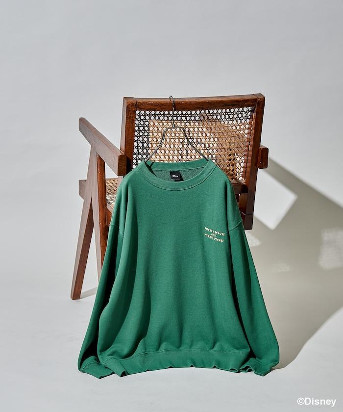 【MICKEY MOUSE】復古包袋印花衛衣