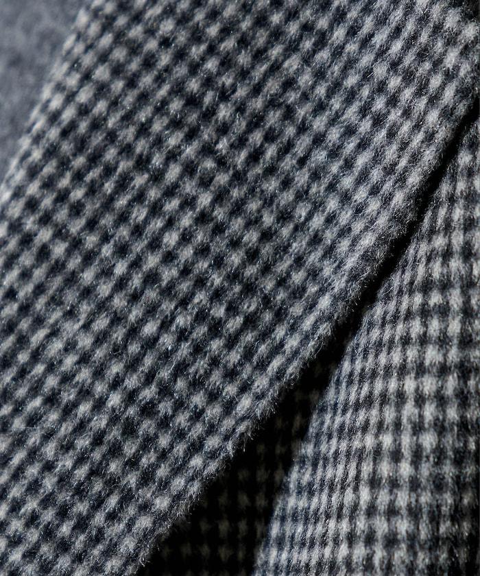 羊毛混紡雙面短外套