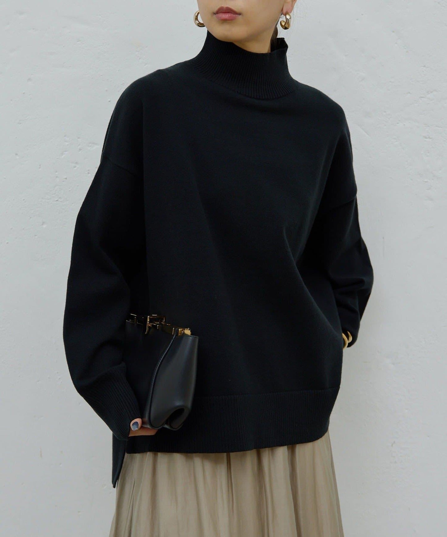 【全骨架適用針織衫復刻登場！】寬鬆高領針織衫