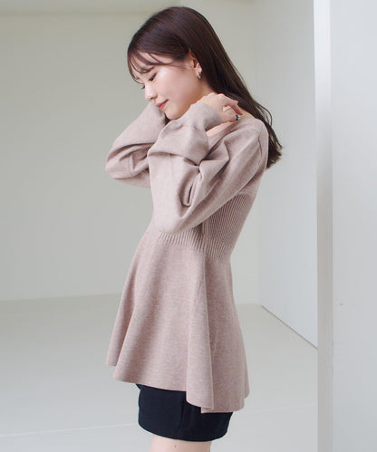 【Kastane】吊帶荷葉邊針織衫