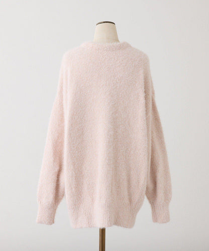 天鵝絨針織開衫