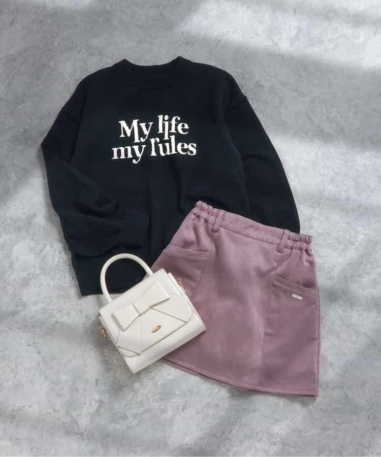 標誌順滑針織衫