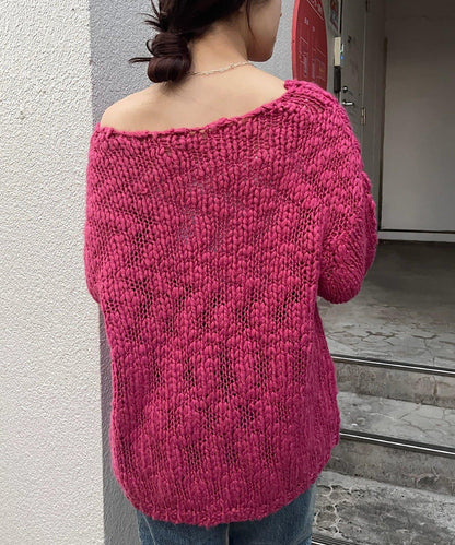 質感針織套頭衫