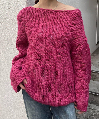 質感針織套頭衫