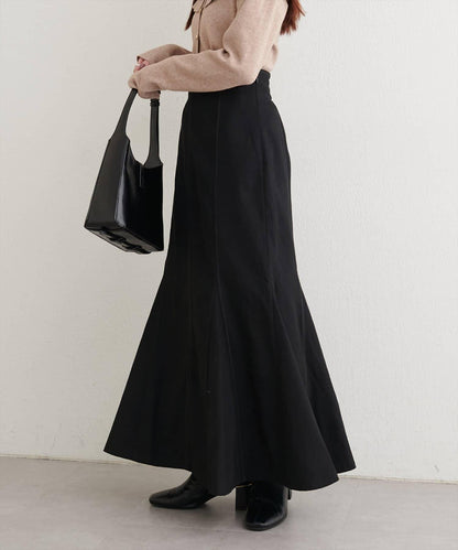 愛心高腰加絨美人魚裙