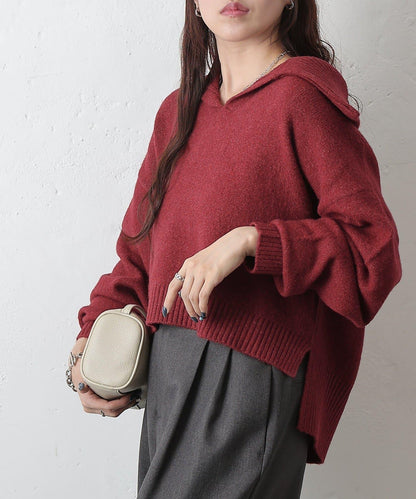 柔軟帶領開襟襯衫