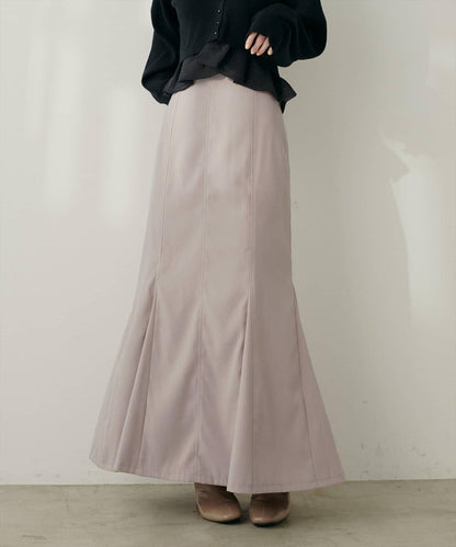 愛心高腰加絨美人魚裙