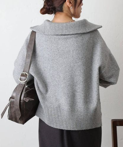 柔軟帶領開襟襯衫