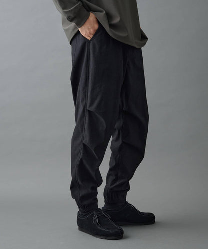 彈力燈芯絨束腳褲