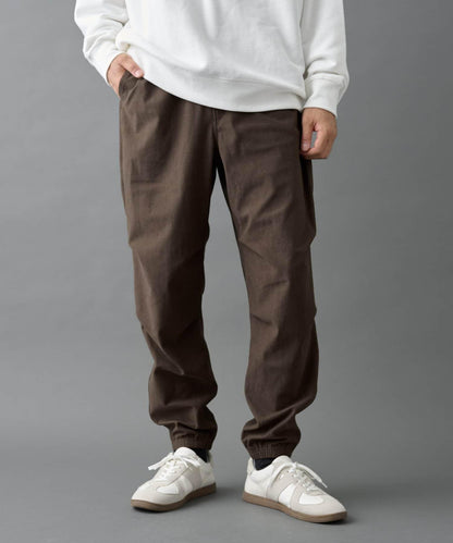 彈力燈芯絨束腳褲