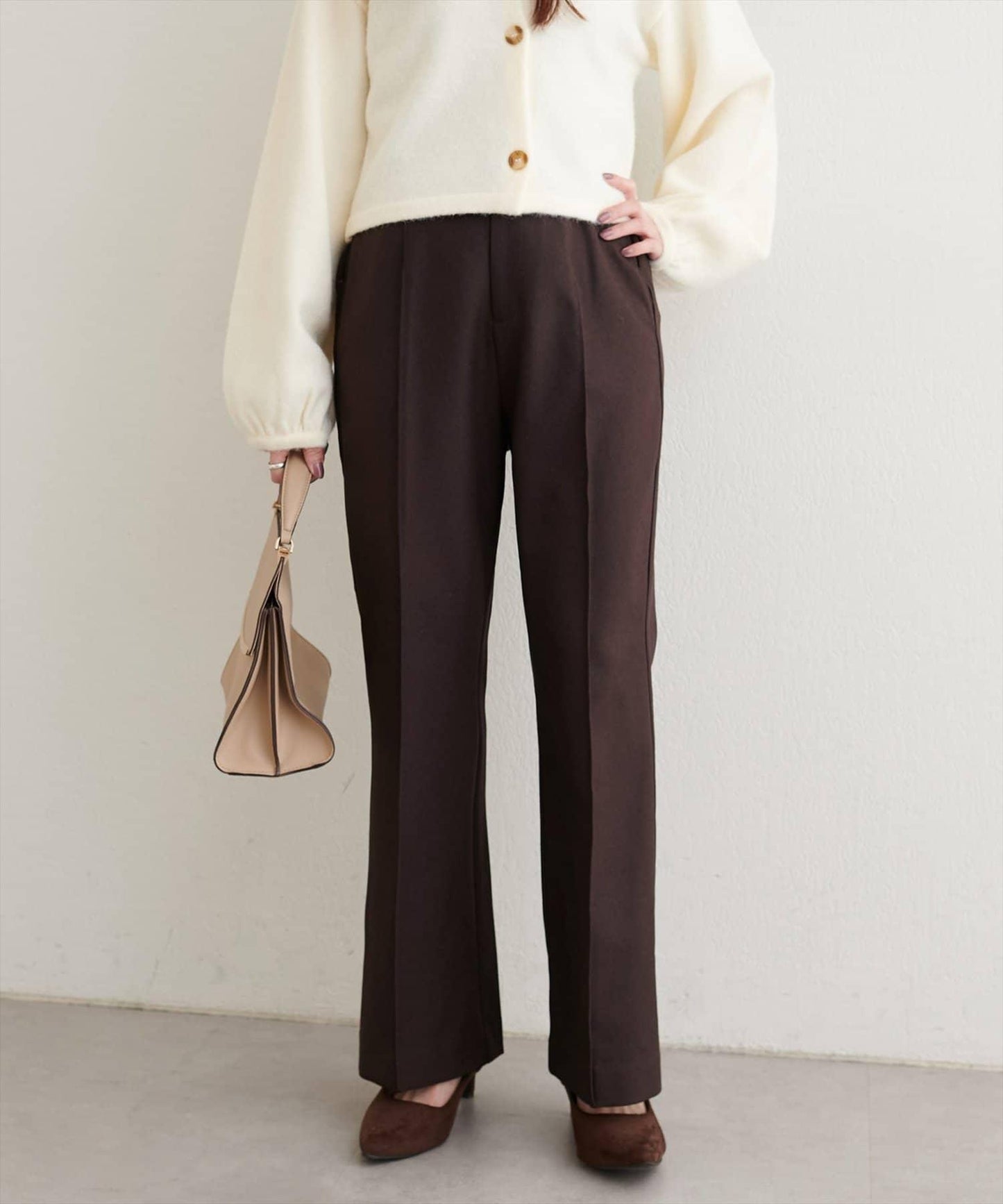 〈osono〉美型喇叭褲