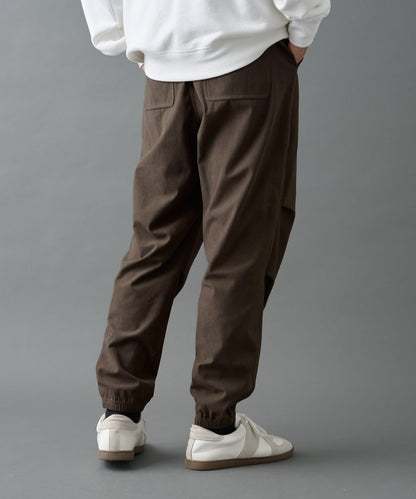 彈力燈芯絨束腳褲