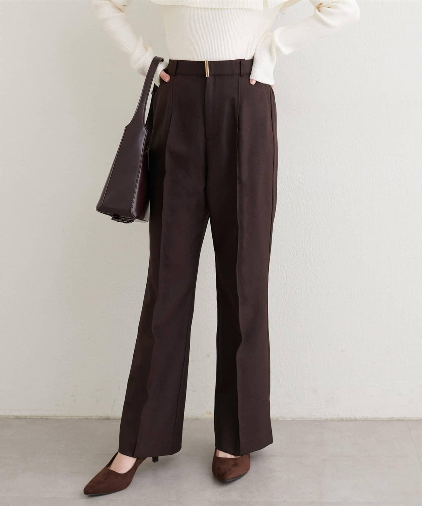 〈osono〉美型喇叭褲