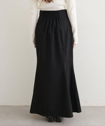 愛心高腰加絨美人魚裙