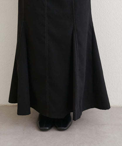 愛心高腰加絨美人魚裙